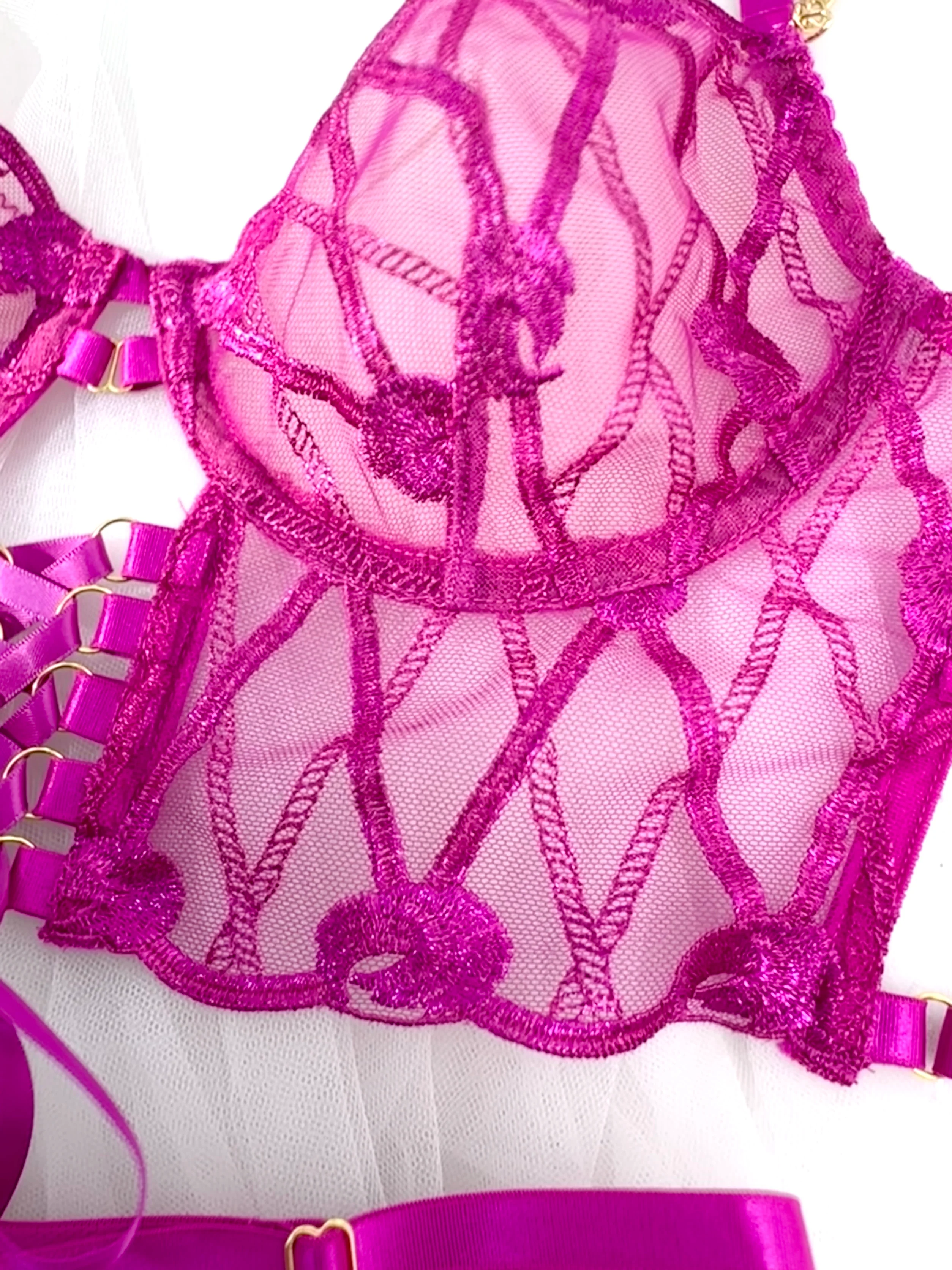 Adriana Rose Pink Adjustable Set - Image 11
