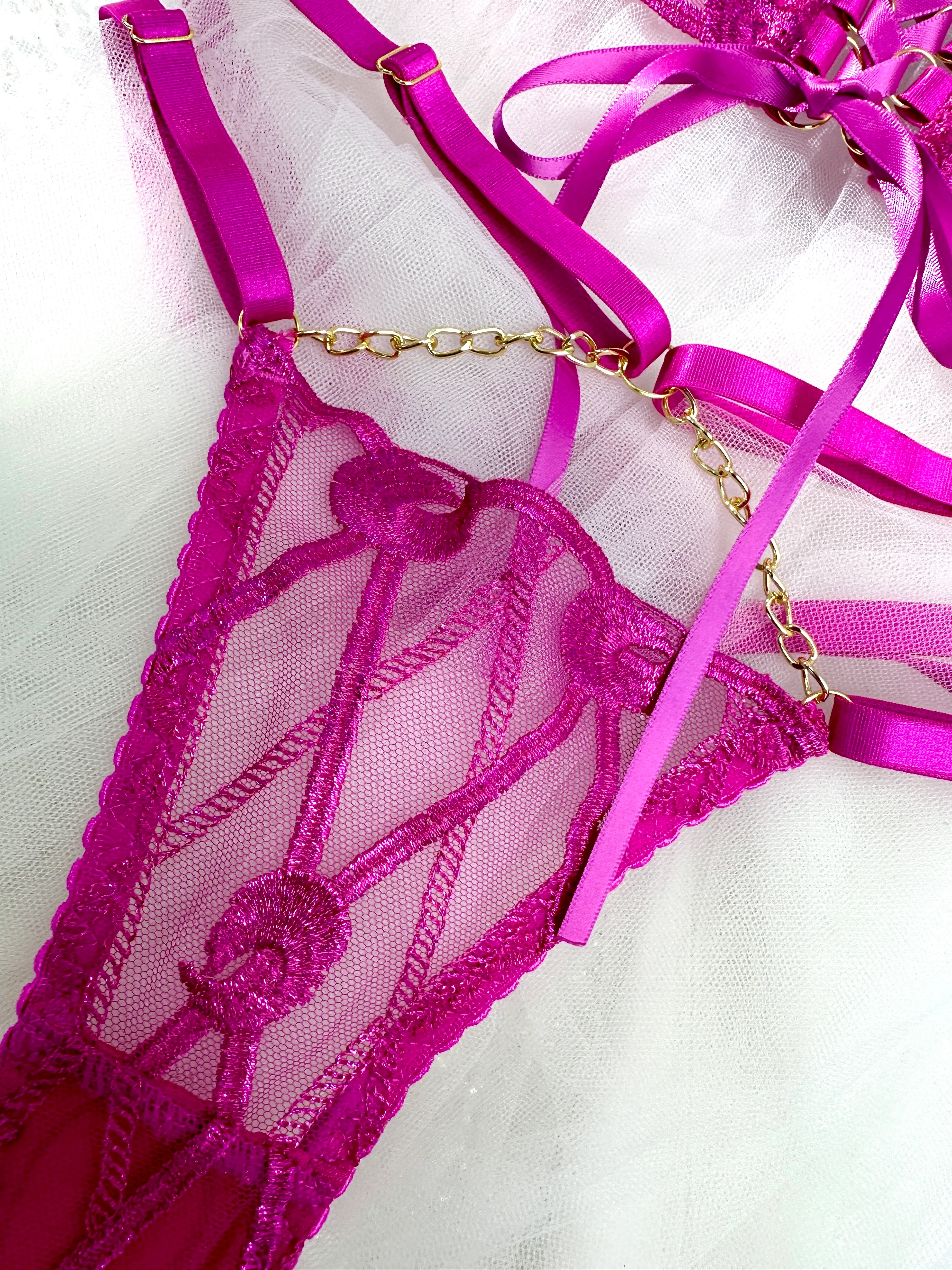 Adriana Rose Pink Adjustable Set - Image 12