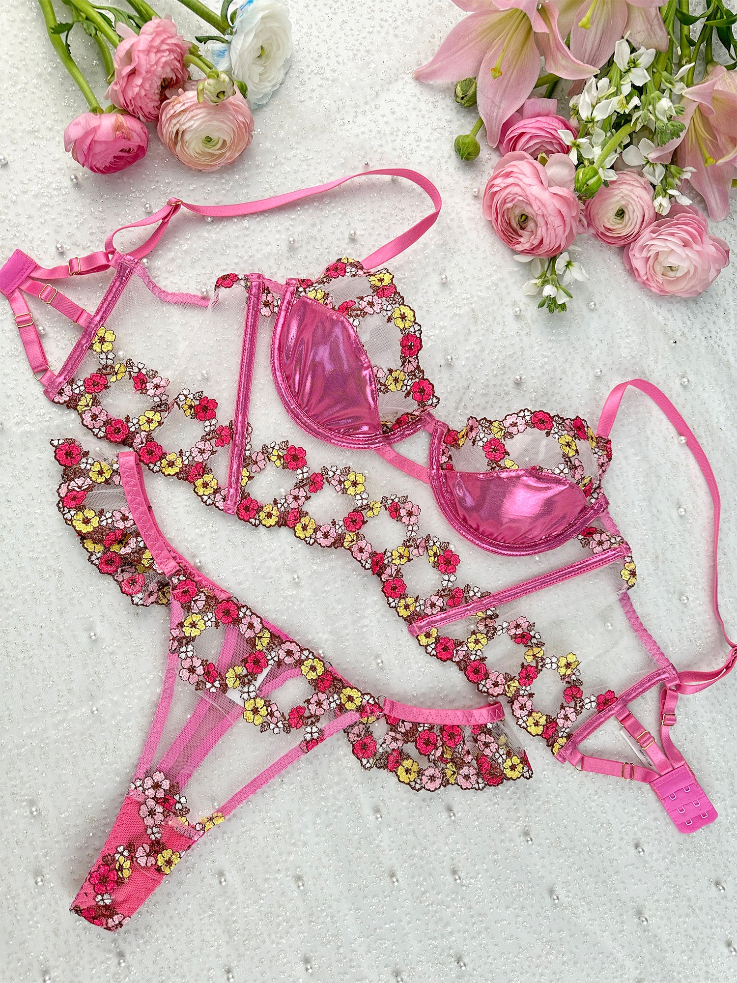 Amelia Petal Lingerie Set - Image 11