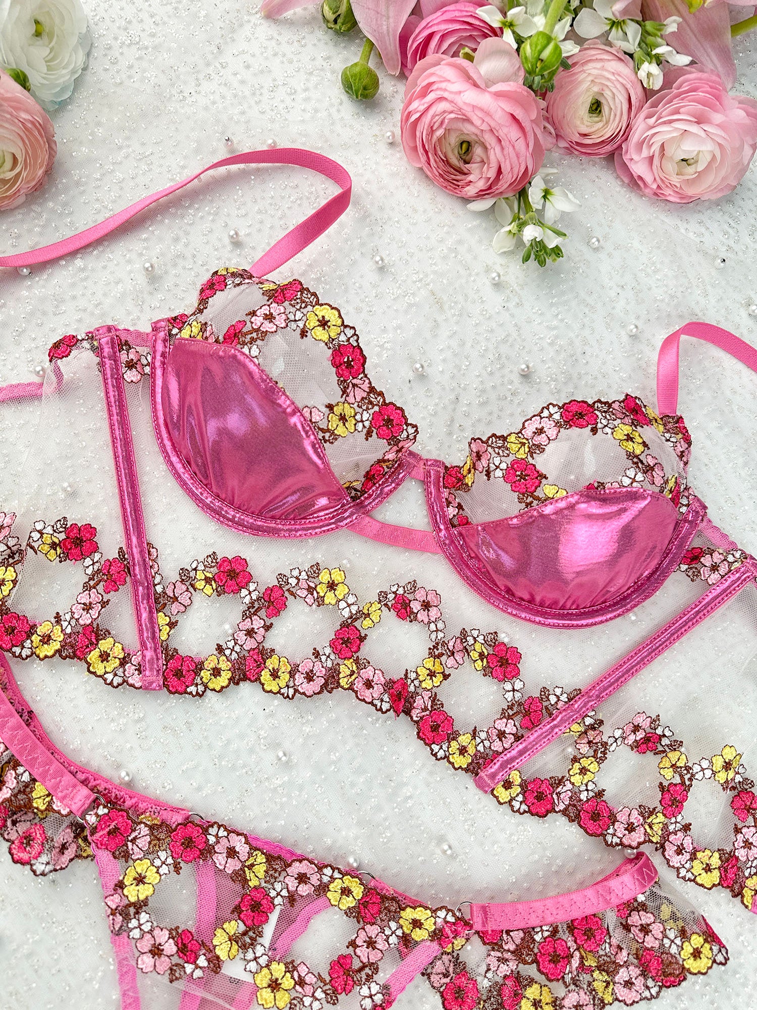 Amelia Petal Lingerie Set - Image 12