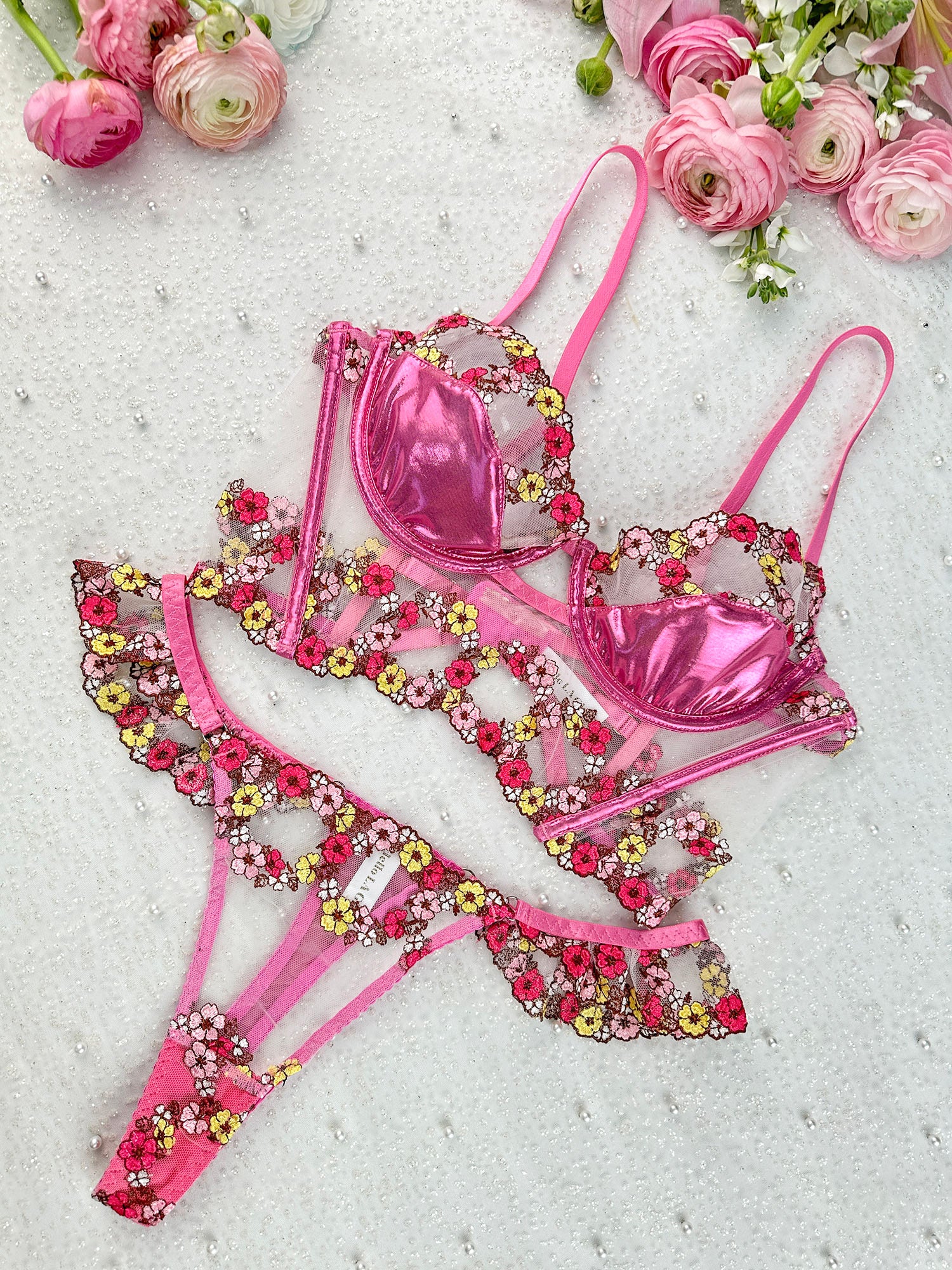 Amelia Petal Lingerie Set - Image 13