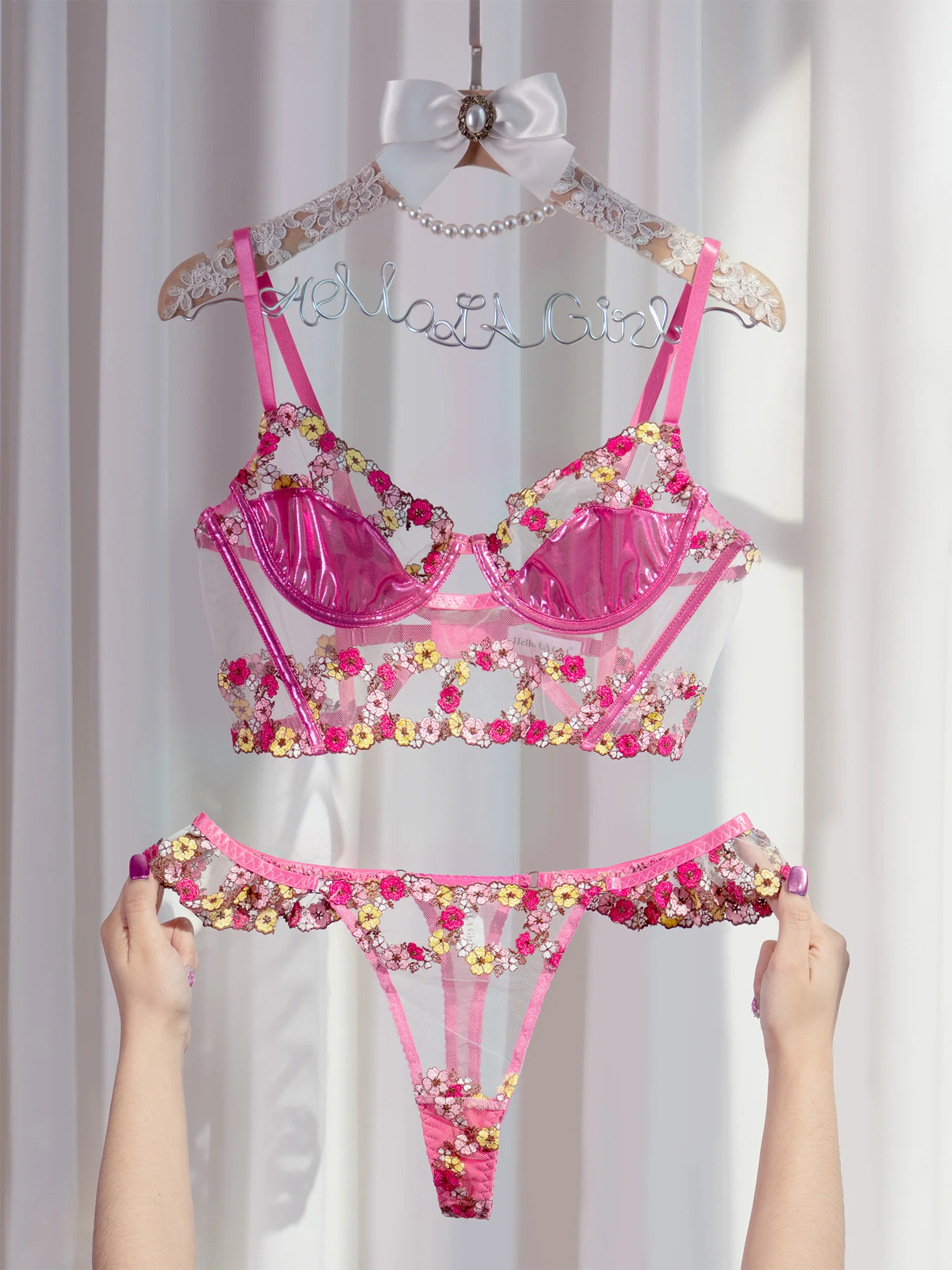 Amelia Petal Lingerie Set - Image 15