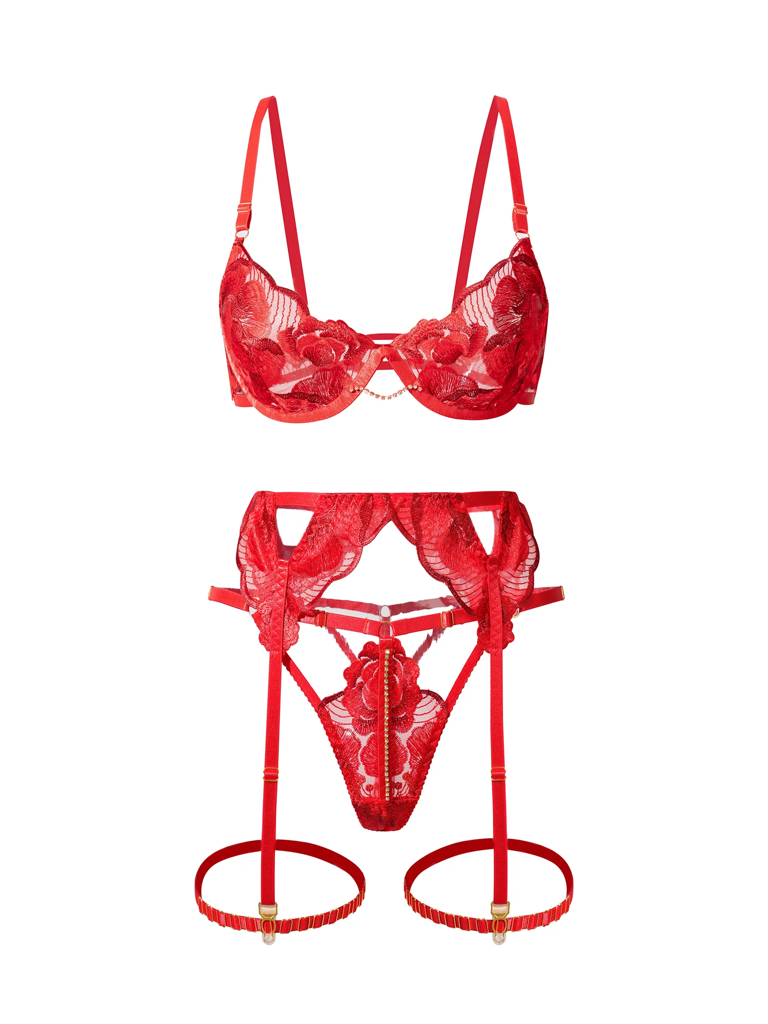 Luxurious Fancy Sexy Lingerie Set - Image 12