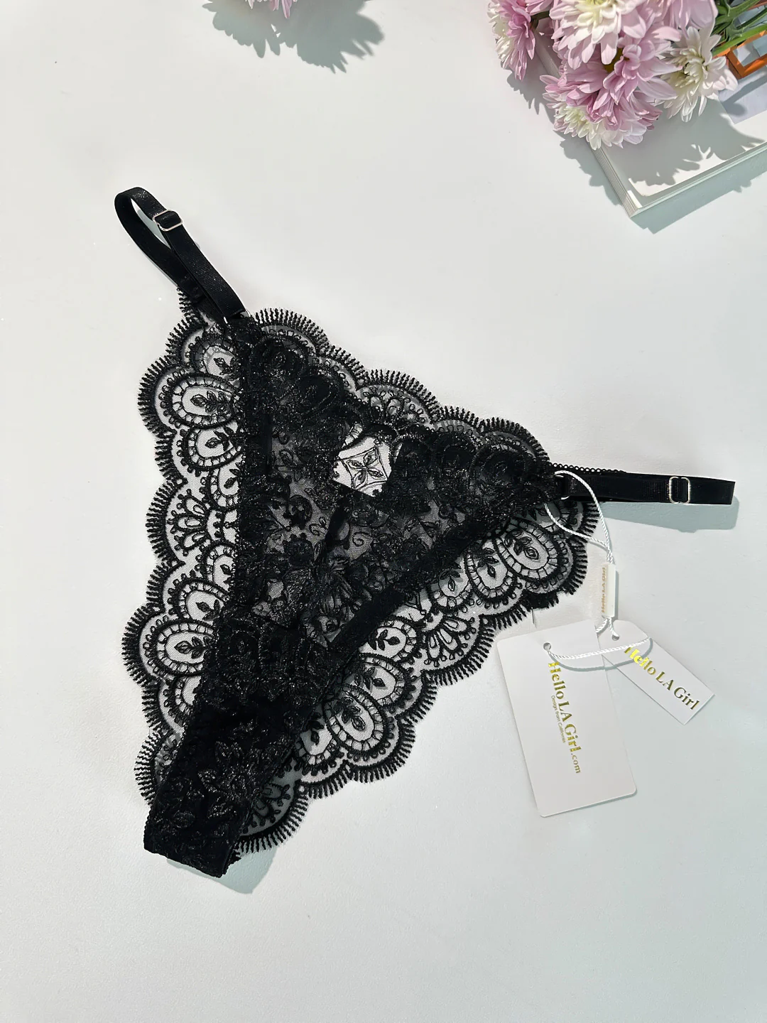 Exquisite Lace Thong - Image 2