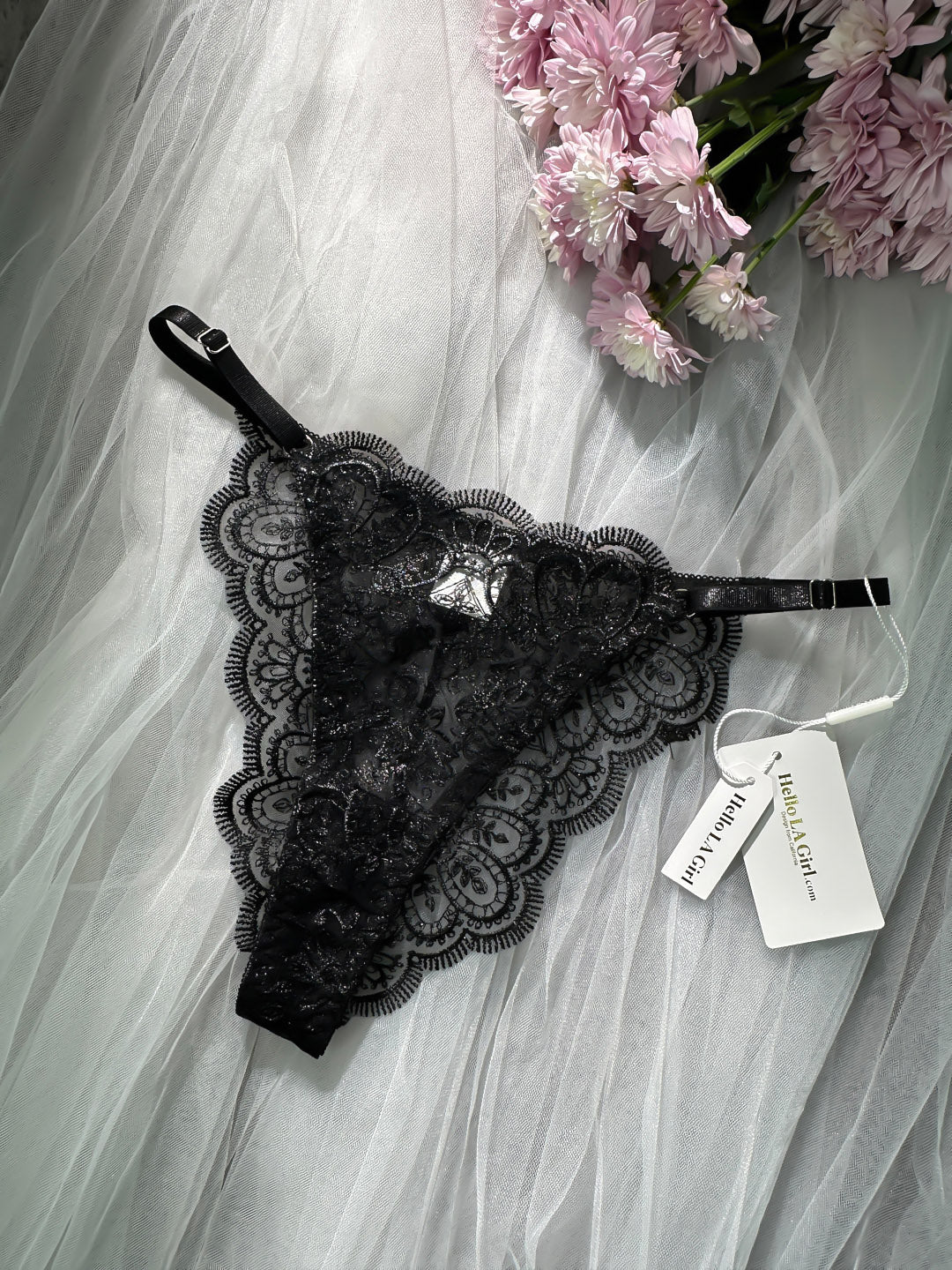 Exquisite Lace Thong - Image 3