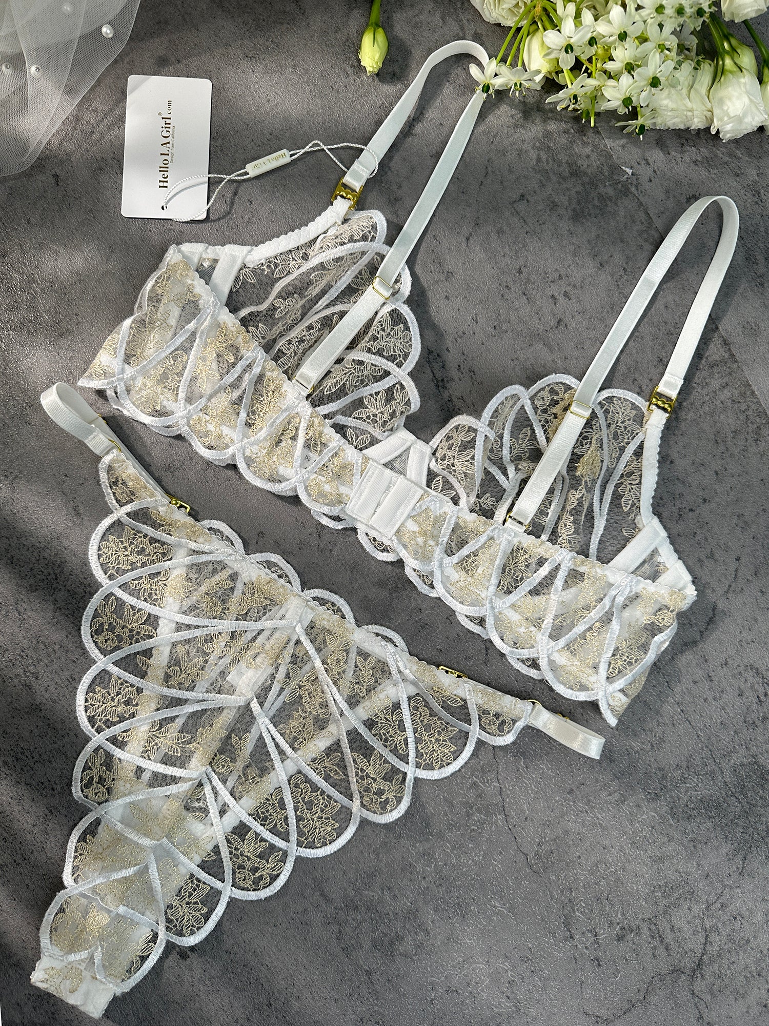 Heavenly Glow Radiance Luxe Lingerie Set - Image 15