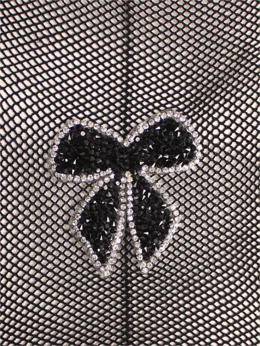 High Waist  Bowknot Fishnet  Pantyhose - Image 5