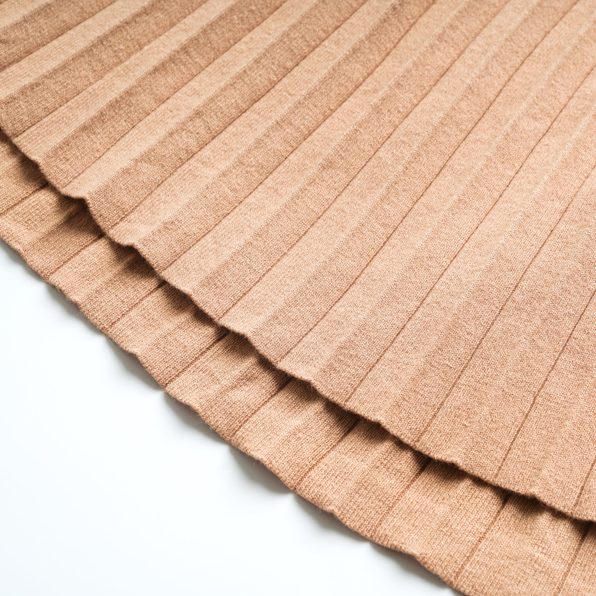Khaki Sleeveless Bra Crop Tops With Pleated Short A-line Dress - Image 8