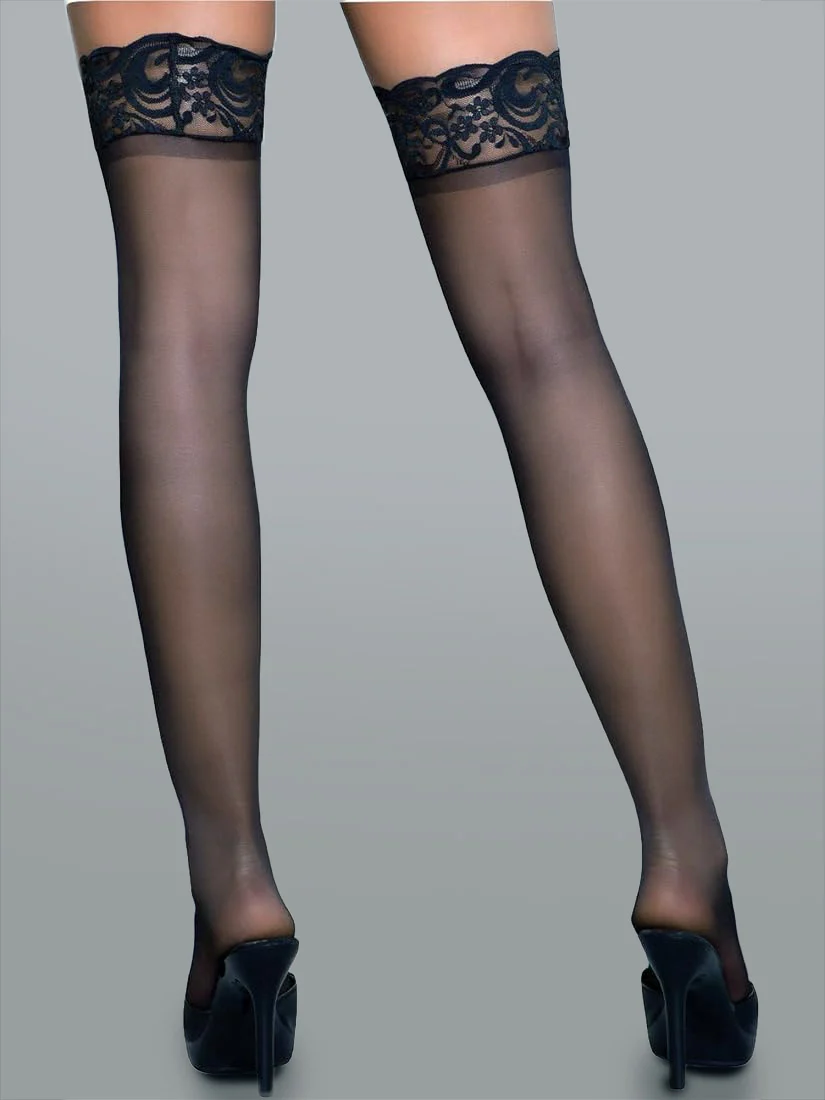Lace Top Stockings - Image 4