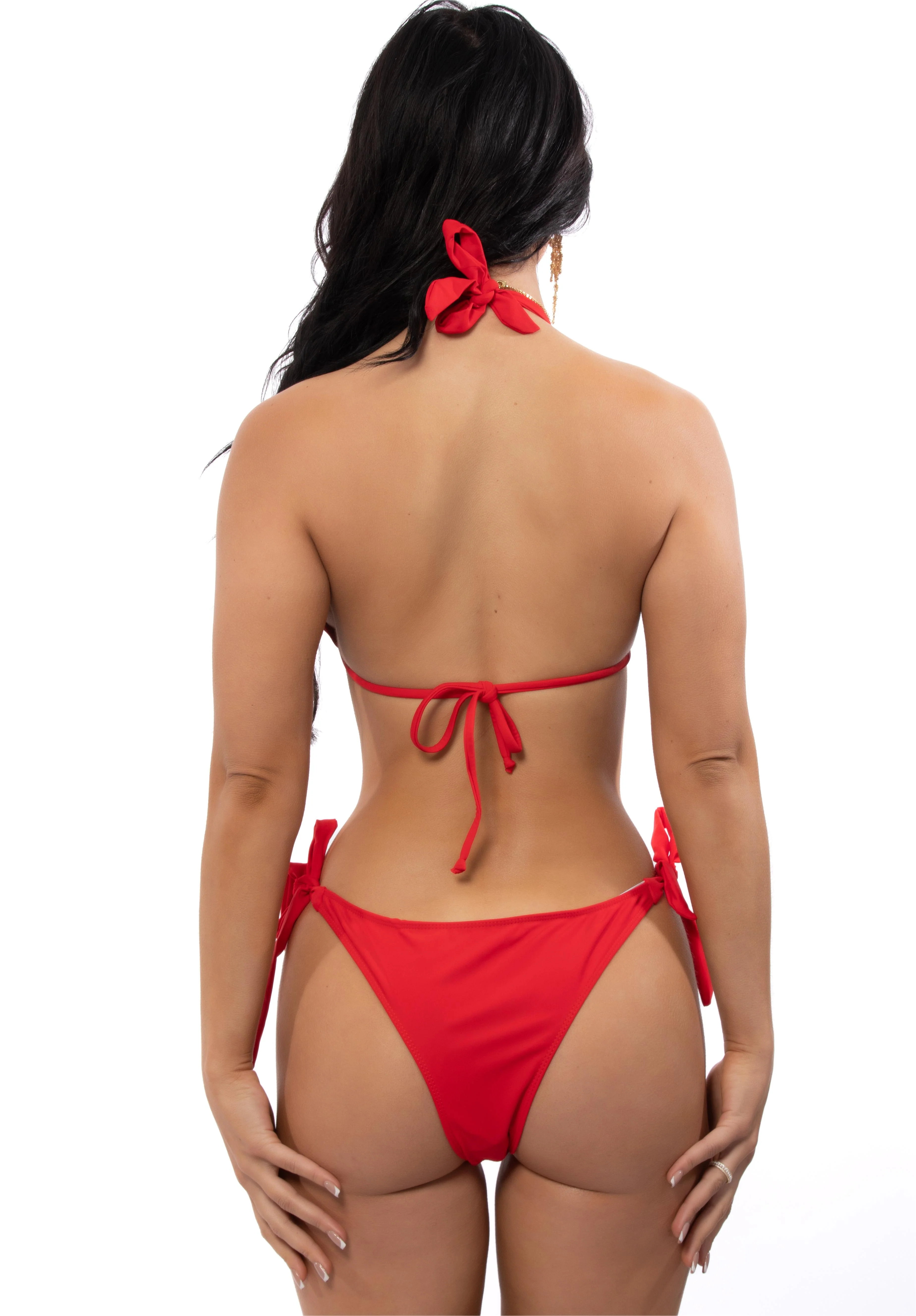 Luxury Diamond Metal Chain Bikini Set 2pcs - Image 3