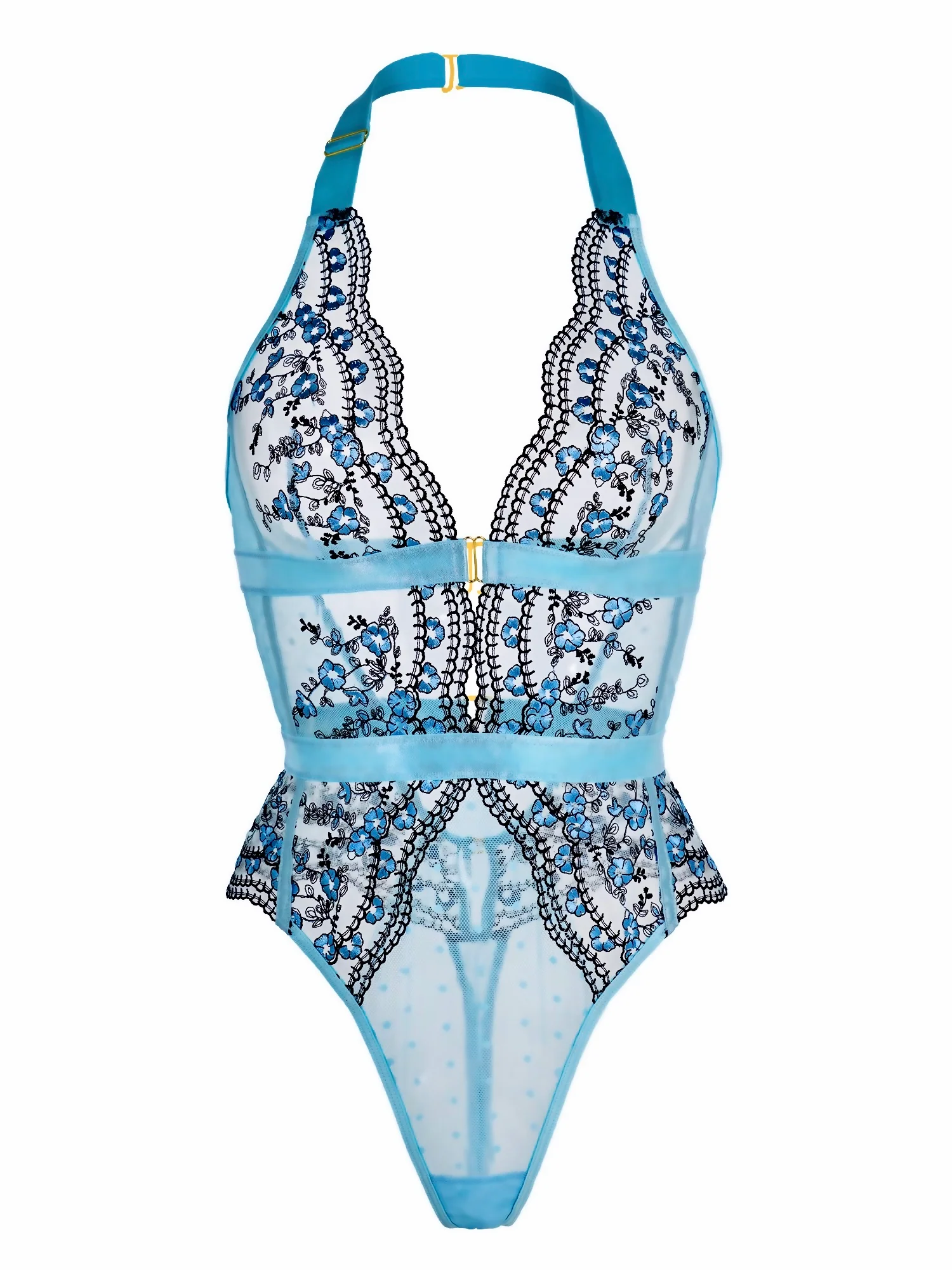 Tender Blossom Halter bodysuit - Image 3